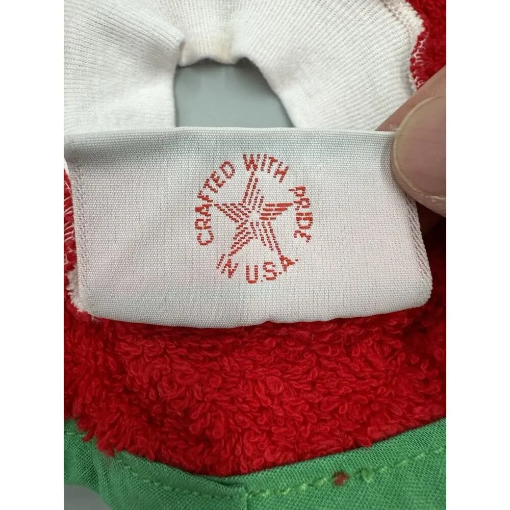 Vintage Pullover‎ Christmas CLOTH BIBS Mullin Square Kids Baby Bibs Set Of 2